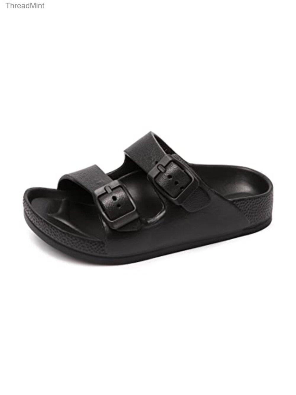 Kids EVA Slides Waterproof Slip-on Pool Sandals Adjustable Buckle